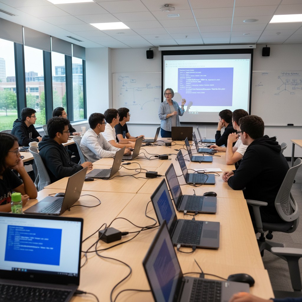 Les travaux pratiques Active Directory sur machines virtuelles préparent les étudiants BTS SIO aux réalités du terrain.