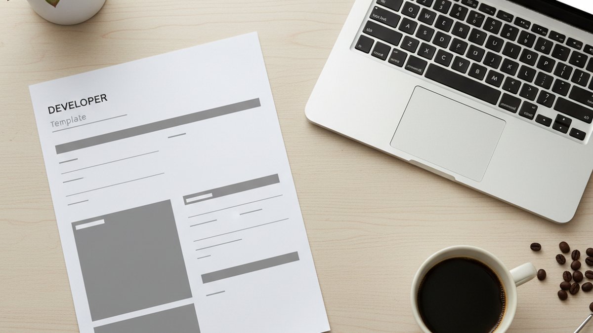 Illustration cv développeur junior 2026 : modèle et conseils pour décroch