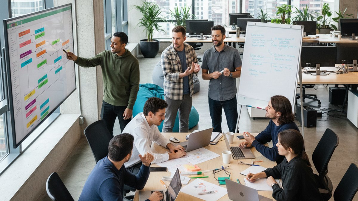 Illustration devops introduction