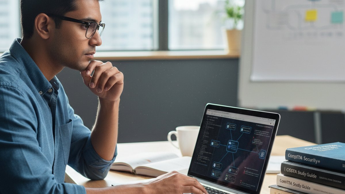 Illustration les métiers de la cybersécurité en france : salaires et form