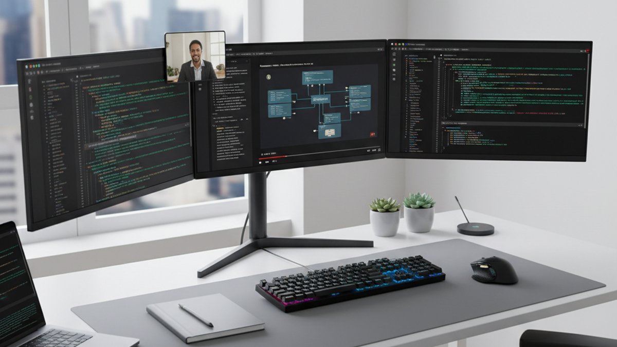 Illustration reconversion informatique