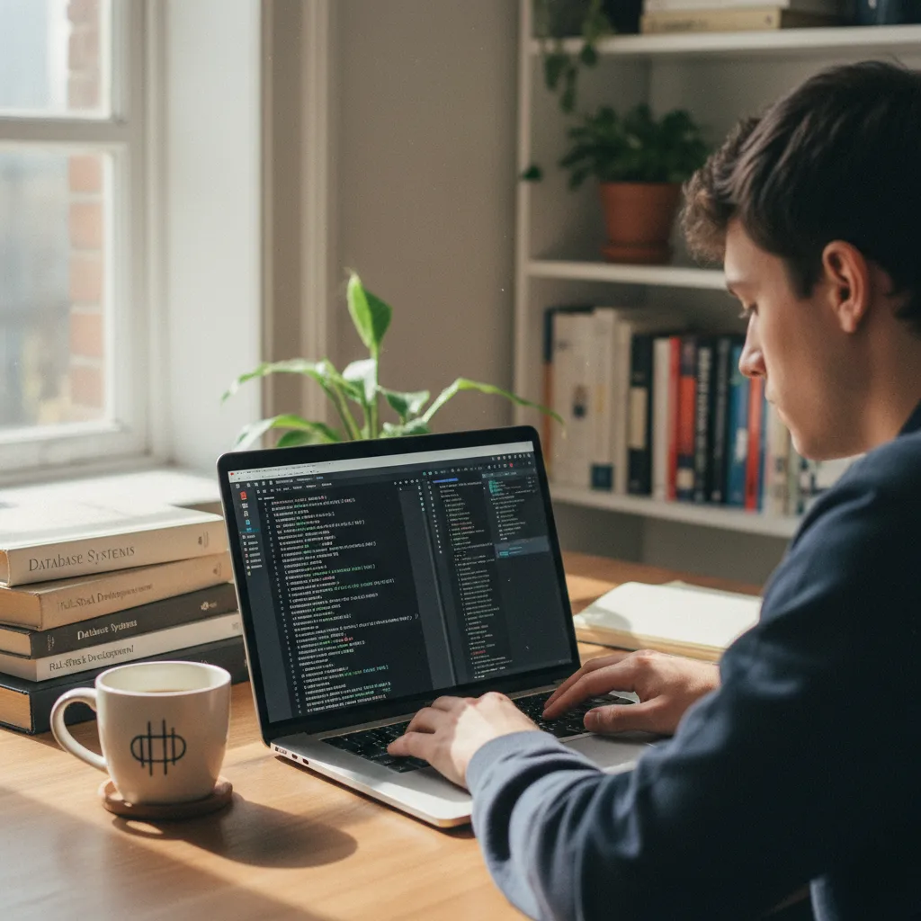 Étudiant en BTS SIO pratiquant des requêtes MongoDB sur son environnement de développement local