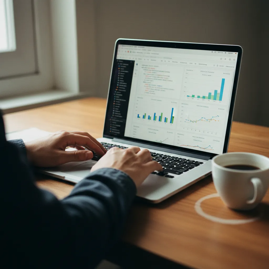 Analyse de données sur un notebook Jupyter avec des graphiques de visualisation
