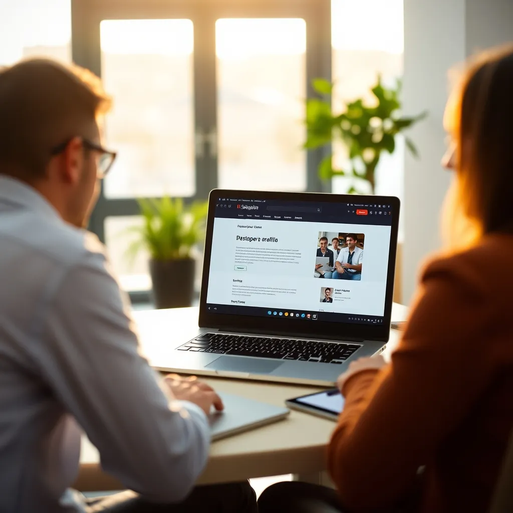 Un portfolio bien construit fait souvent la différence lors des entretiens techniques