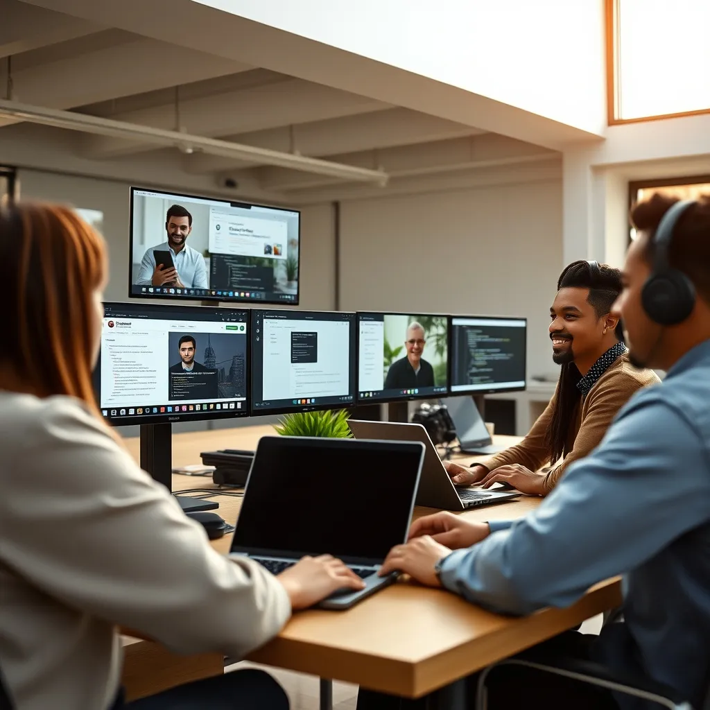 Le travail collaboratif à distance prépare aux conditions réelles du métier en entreprise
