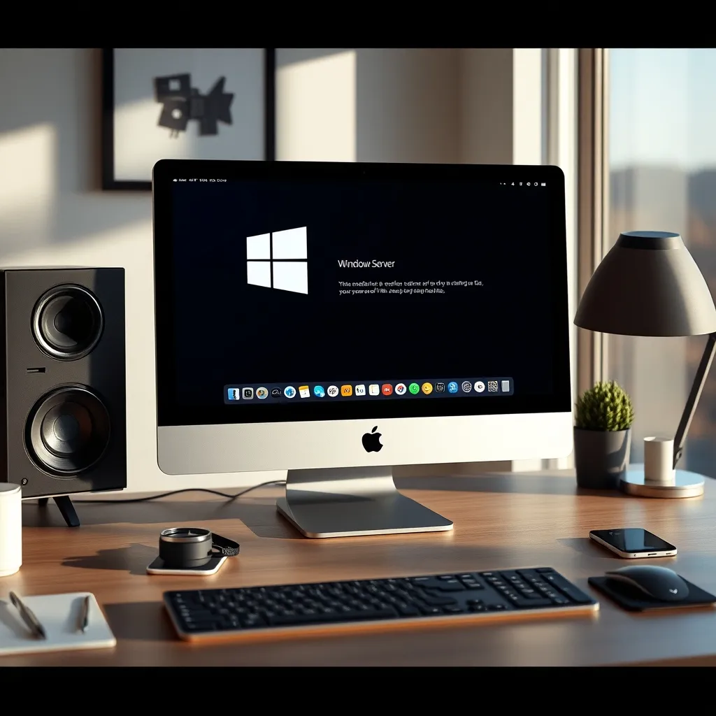 Windows Server virtualisé sur un Mac équipé d'une puce Apple Silicon