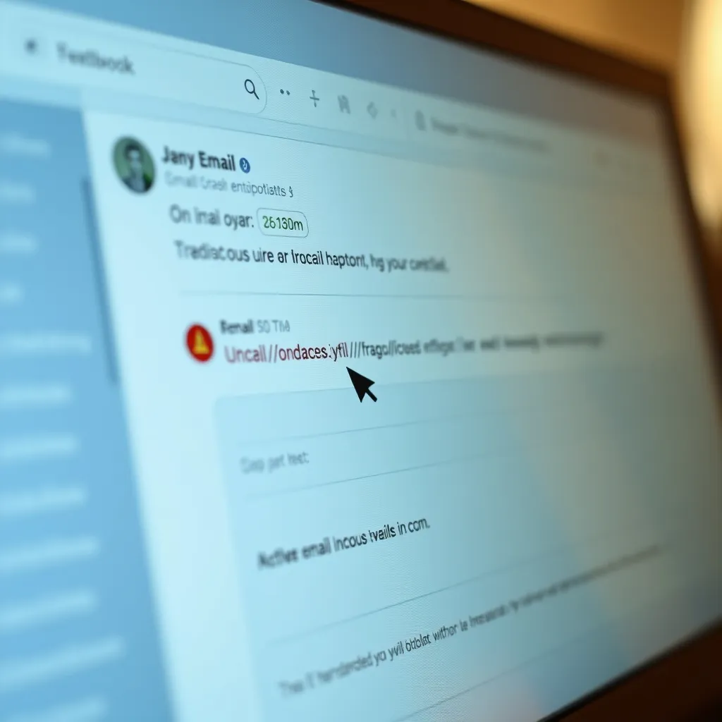 Survoler un lien sans cliquer permet de vérifier l'URL réelle avant toute action