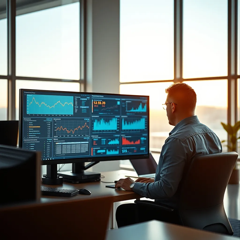 Supervision réseau en temps réel depuis un centre d'opérations informatique