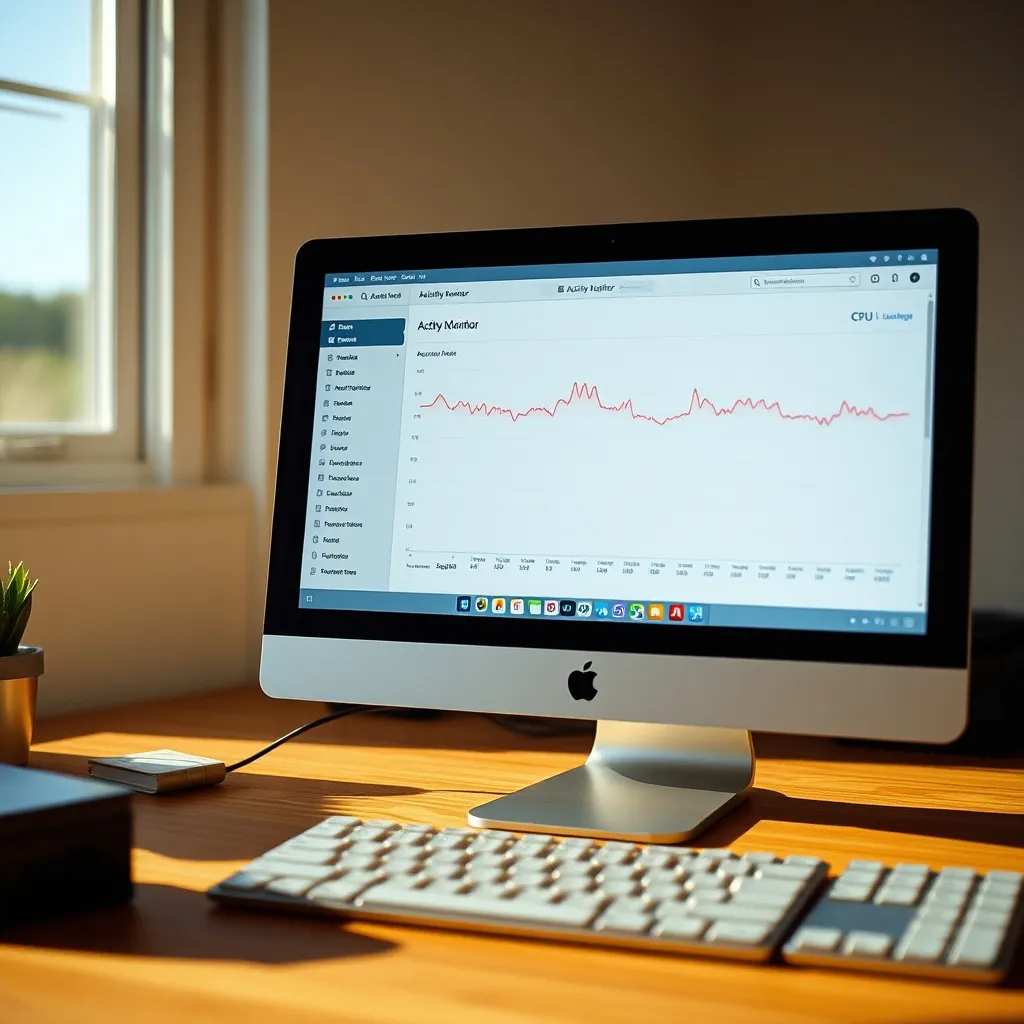 Le Moniteur d'activité macOS affiche le processus WindowServer parmi les processus système natifs
