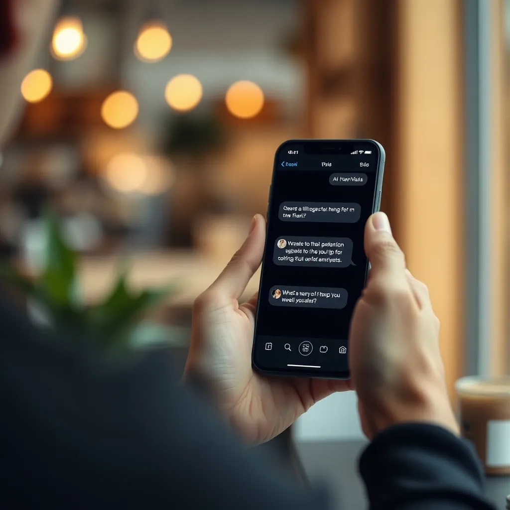 Les applications d'IA sur smartphone permettent d'accéder à l'intelligence artificielle partout