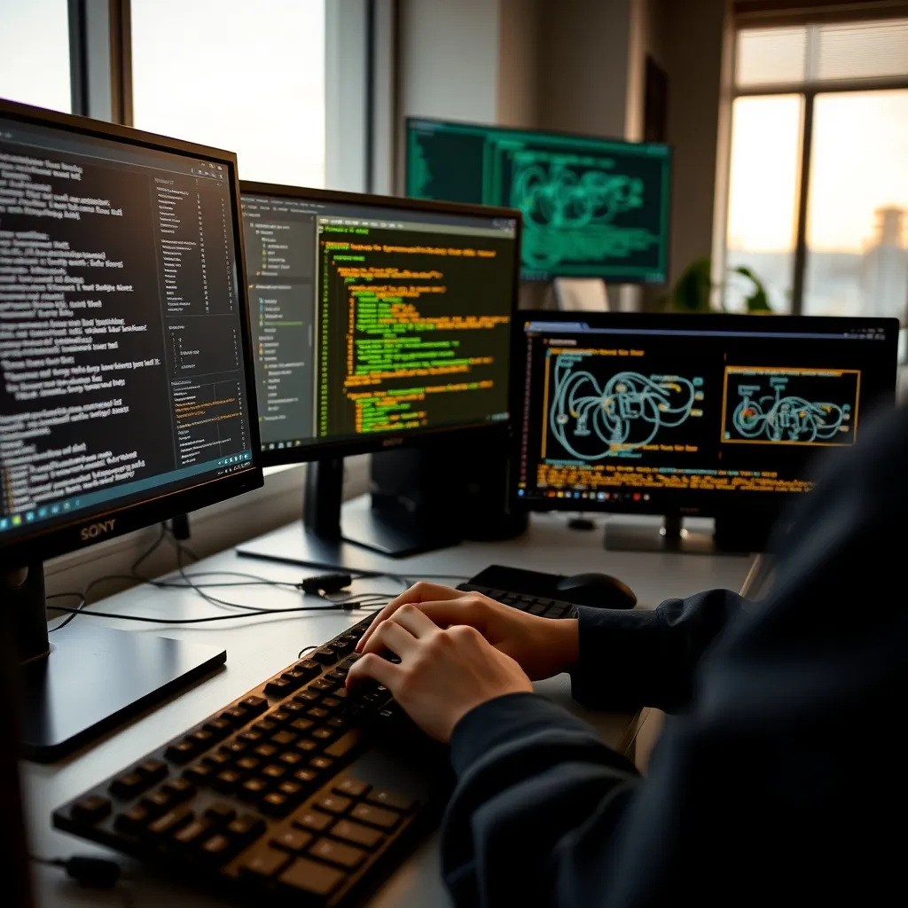 Un pentester analyse les vulnérabilités d'un système d'information client