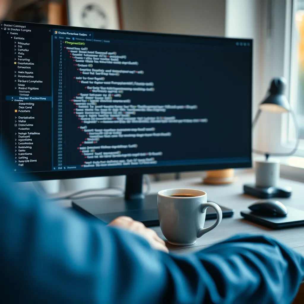 Configuration d'un fichier Docker Compose pour orchestrer PostgreSQL