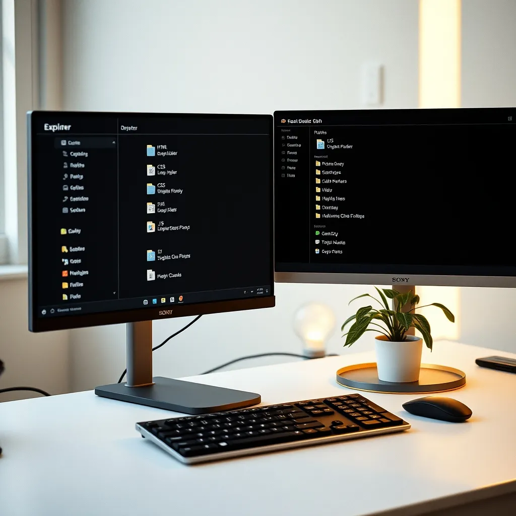 Une arborescence de projet web bien organisée avec des dossiers séparés pour le CSS et le JS